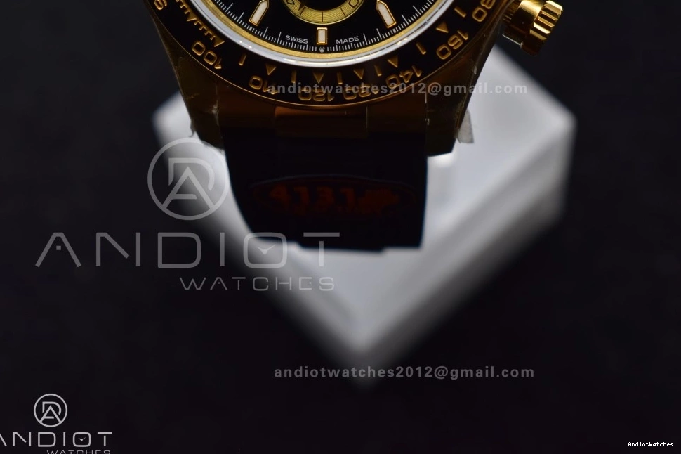 Edition 803 Dial Black QF V6 SH4131 on Best Strap Stylish 1:1 (Weighted) Oysterflex 126518 Daytona 0110